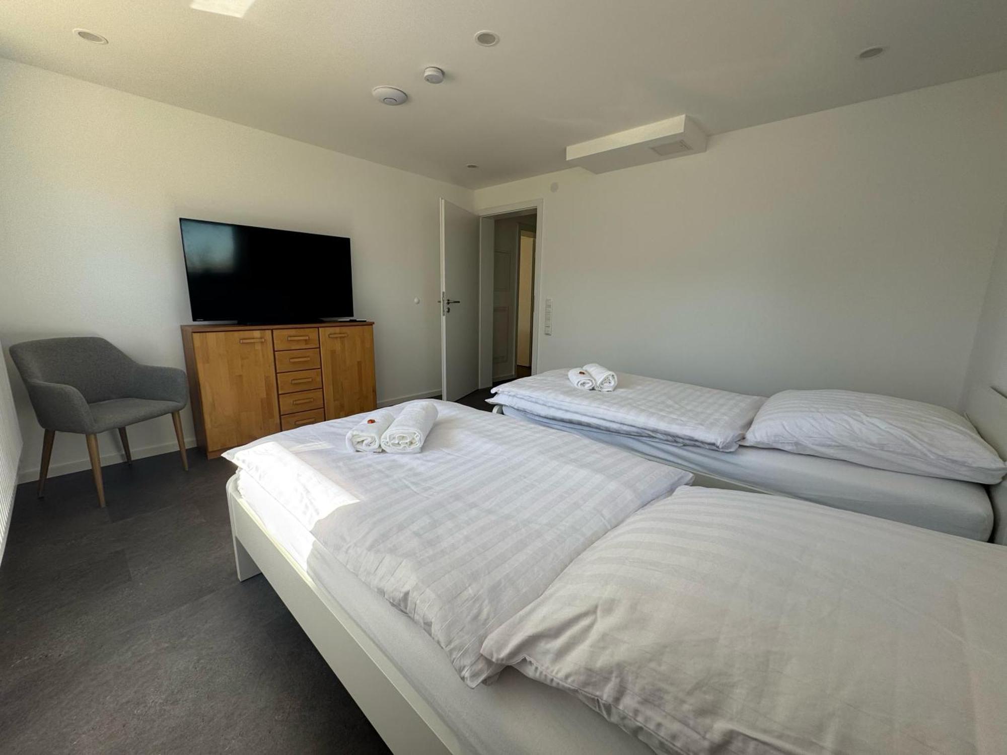 W&P Living Wohnung Mit Ausblick - Parkplatz Biberbach  Dış mekan fotoğraf